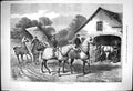 Old Reign King Frost J Sturgess Horses Shoed Smithy Blankets On 1875 Victorian
