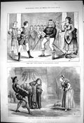 Old Print Little Bo-Peep Marylebone Cinderella Holborn Amphitheatre 1875 19th
