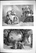 Old Mrs H Pauls Entertainment Westbourne Hall Le Chemin De Damas 1875 Victorian