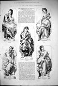 Old Paris Opera House Vranie Evterpe Thalie Calliope Terpsichore 1875 Victorian