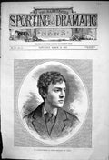 Original Old Antique Print Mr Lytton-Sothern As Bertie Thompson In Home 1875