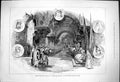 Antique Old Print Scene Drama La Fille De Roland Theatre Francais Paris 1875