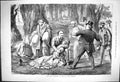 Antique Print Scene Brighton St James Theatre Man Woman Arms D Friston 1875