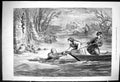 Old Antique Print 1875 Scene Drama Rank Fame Standard Theatre River Boat 19th