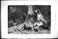 Antique Old Print 1875 Hunting September Dead Birds Hound Dog Country Scene