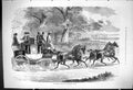 Antique Print 1875 Mr Eden Driving Coach Wycombe Southall Denham Transport 19th
