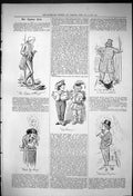 Original Old Antique Print Theatre Captious Critic Money Bags 1875 Victorian