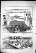 Antique Old Print Ship Route Continent Via Flushing Sheerness Flessinge 1875