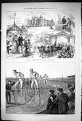 Old 1875 Festivities Burleigh House Lord Wedding Bicycle Lillie Bridg Victorian