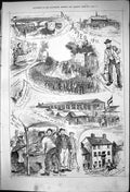 Old 1875 Doncaster Horse Racing Sport Yorkshire Yams Tykes Food Selle Victorian
