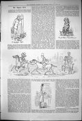 Old 1875 Captious Critic Theatre Bloodhound Dog Horses Bennetts Watch Victorian