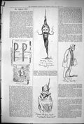 Antique Print 1875 Captious Critic Theatre Opera Comique Clarke Hill Actors