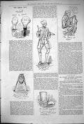 Antique Print 1875 Captious Critic Theatre Macbeth Collette Bagpipes Actor 19th