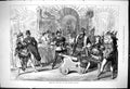 Original Old Antique Print 1876 Scene Piff-Paff Criterion Theatre Actors 19th