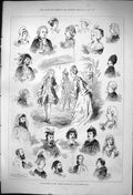 Old 1876 Characters Mr Frank Marshall Fancy Dress Ball Costumes Wilso Victorian