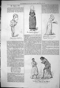 Antique Print 1876 Captious Critic Theatre Othello Strand Miss Kate Actors 19th