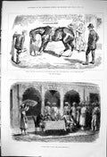 Old 1876 India Dinner Rajah Banquet Horse Dealer Sic Itur Ad Astra Sa Victorian
