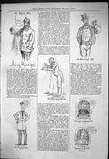 Antique Old Print 1876 Captious Critic Theatre Acting Managers Booking Office