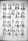 Old 1876 Oxford Crew Davis Mercer Rhodes Close Hobart Moss Courtney B Victorian