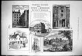 Old 1876 Famouse House Garrick John Kemble Nicholas Rowe Dryde Mackli Victorian