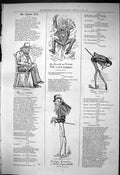 Old 1876 Captious Critic Idyl Queen Theatre Digby Grant Simple Simon Victorian