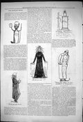 Old Antique Print 1876 Captious Critic Poison Midwinter Theatre Governess 19th