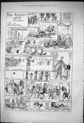 Old 1876 Royal Academy Art Pictures Prophested Alma Tadema Lord Mayor Victorian