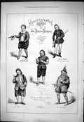 Old 1876 Reminiscential Sketches Baldwin Buckstone Theatre Andres Jem Victorian