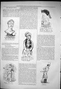 Old 1876 Captious Critic Theatre Romance Dancing Isaacs George Conque Victorian