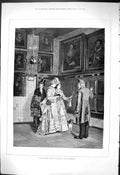 Old Antique Print 1876 End London Season Continent Art Paintings Ladies 19th