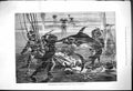 Old Print 1876 Extraordinary Submarine Adventure Sword Fish Divers Suits 19th