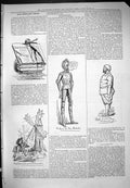 Antique Print Captious Critic Theatre 1876 Lord Chamberlain Paulton Jarvis 19th