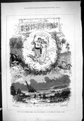 Antique Old Print Scenes Sketches Paul Virginia Theatre Lyrique Paris 1876 19th