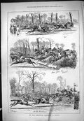 Old Great Metropolitan Steeplechase Croydon Horse Racing 1876 Sturges Victorian