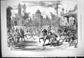 Original Old Antique Print Open Sesame Scene Standard Theatre 1876 Friston 19th