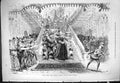 Original Old Antique Print Invisible Prince Scene Globe Theatre 1876 Victorian
