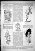 Antique Print Theatre Captious Critic 1877 Harry Nicholls Herbert Campbell 19th