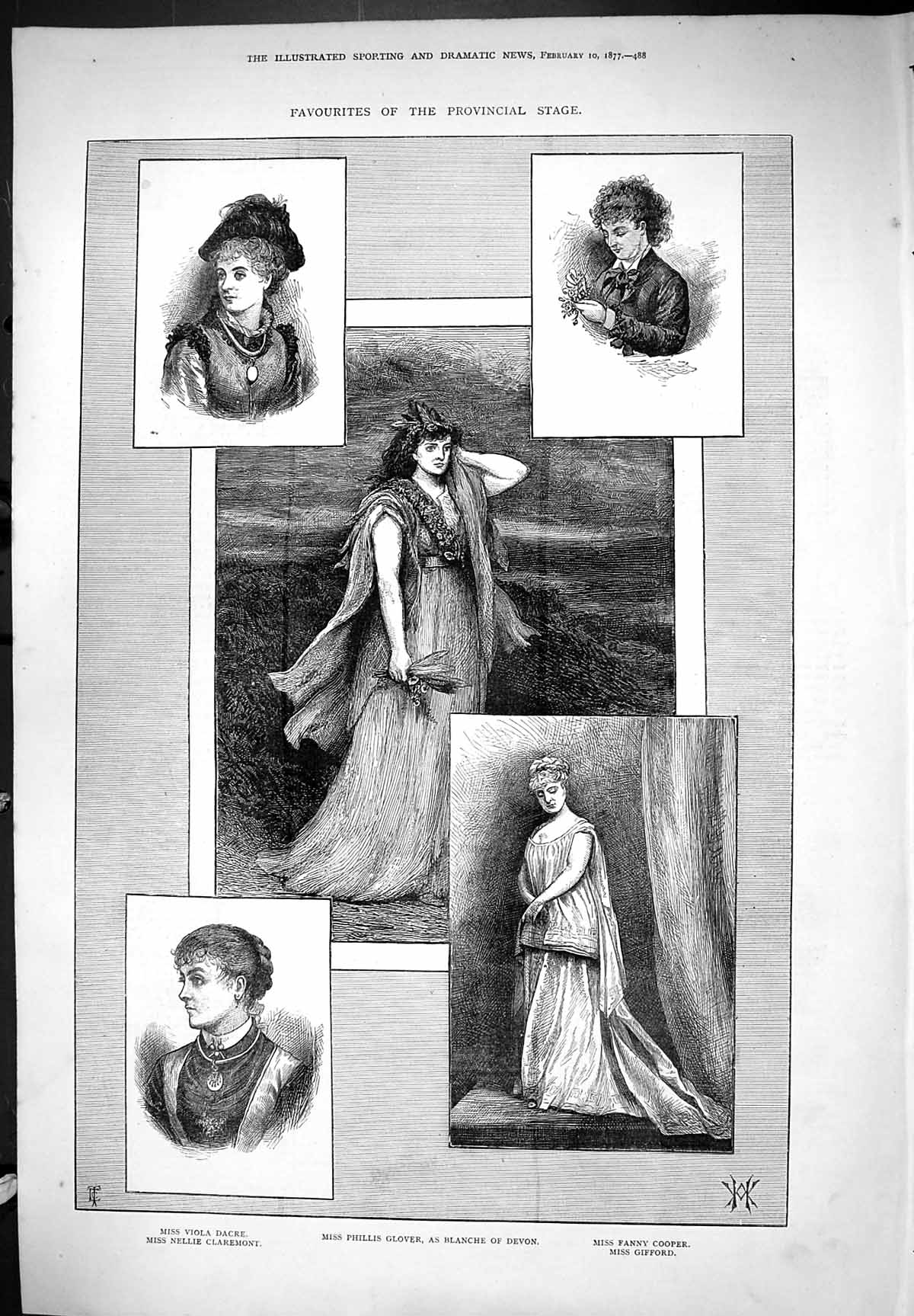 Old Dacre Claremont Glover Blanche Devon Cooper Gifford Beautiful 187 Victorian