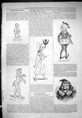 Old Antique Print Theatre Captious Critic 1877 Musical Party Apostle Paul 19th