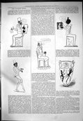 Original Old Antique Print 1877 Captious Critic Theatre Burgess Cooke Victorian