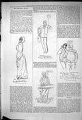 Original Old Antique Print 1877 Captious Critic Theatre Rebecca 19th