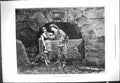 Original Old Antique Print 1877 Man Lady Romance Scene Loves Rides Away 19th