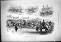 Old 1877 City Suburban Metropolitan Horse Racing Sport Paddock Jockey Victorian