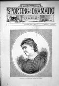 Antique Print 1877 Aristocratic Distinguished Amateurs Portrait Mrs Berens 19th