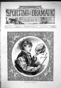 Original Old Antique Print 1877 Portrait Beautiful Woman Jockey Dower Wilson
