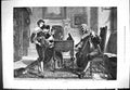 Original Old Antique Print 1877 Trio Music Instruments Entertainment Victorian