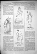 Antique Old Print 1877 Captious Critic Theatre Stolen Kisses Merritt Romance
