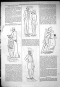 Antique Old Print Captious Critic Grecian Games Theatre Dramatic College 1877