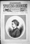 Old 1877 Portrait Aristocratic Distinguished Amateur Miss Middlemass Victorian