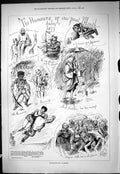 Old 1877 Retrospective Glances Humours Rifle Shooting Saint Swithin P Victorian